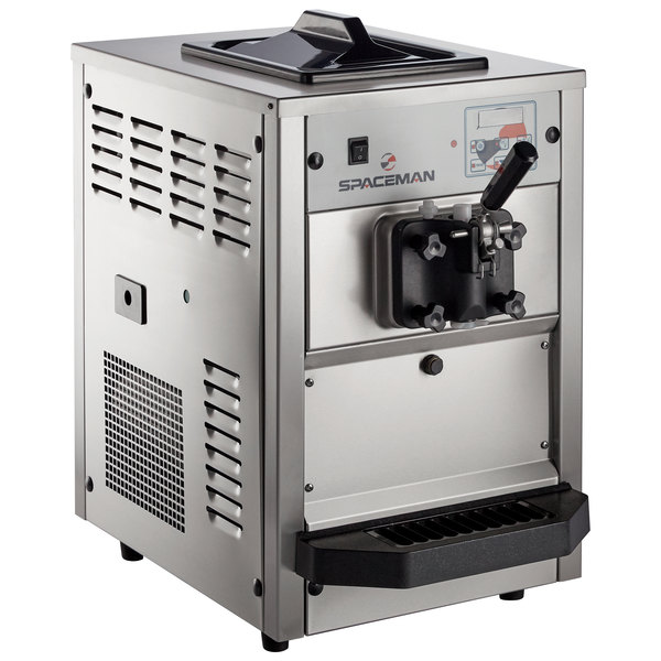 Spaceman 6220 Soft Serve Ice Cream Machine with 1 Hopper - 110V Spaceman 6220 Soft Serve Ice Cream Machine with 1 Hopper - 110V