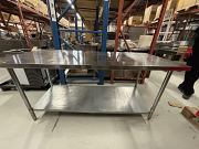 72" x 30" Stainless Steel Work Table