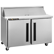 Traulsen Centerline CLPT-4818-SD-LR 48 1/2" 2 Door Mega Top Refrigerated Sandwich Prep Table