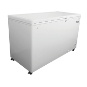 Kelvinator Commercial KCCF170WH 59 1/2" Mobile Chest Freezer w/ Wire Storage Basket - White, 115v