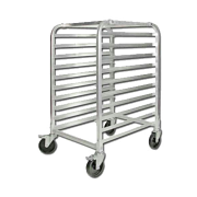 Winco ALRK-10BK 20 1/4"W 10 Sheet Pan Rack w/ 3" Bottom Load Slides Winco ALRK-10BK 20 1/4"W 10 Sheet Pan Rack w/ 3" Bottom Load Slides