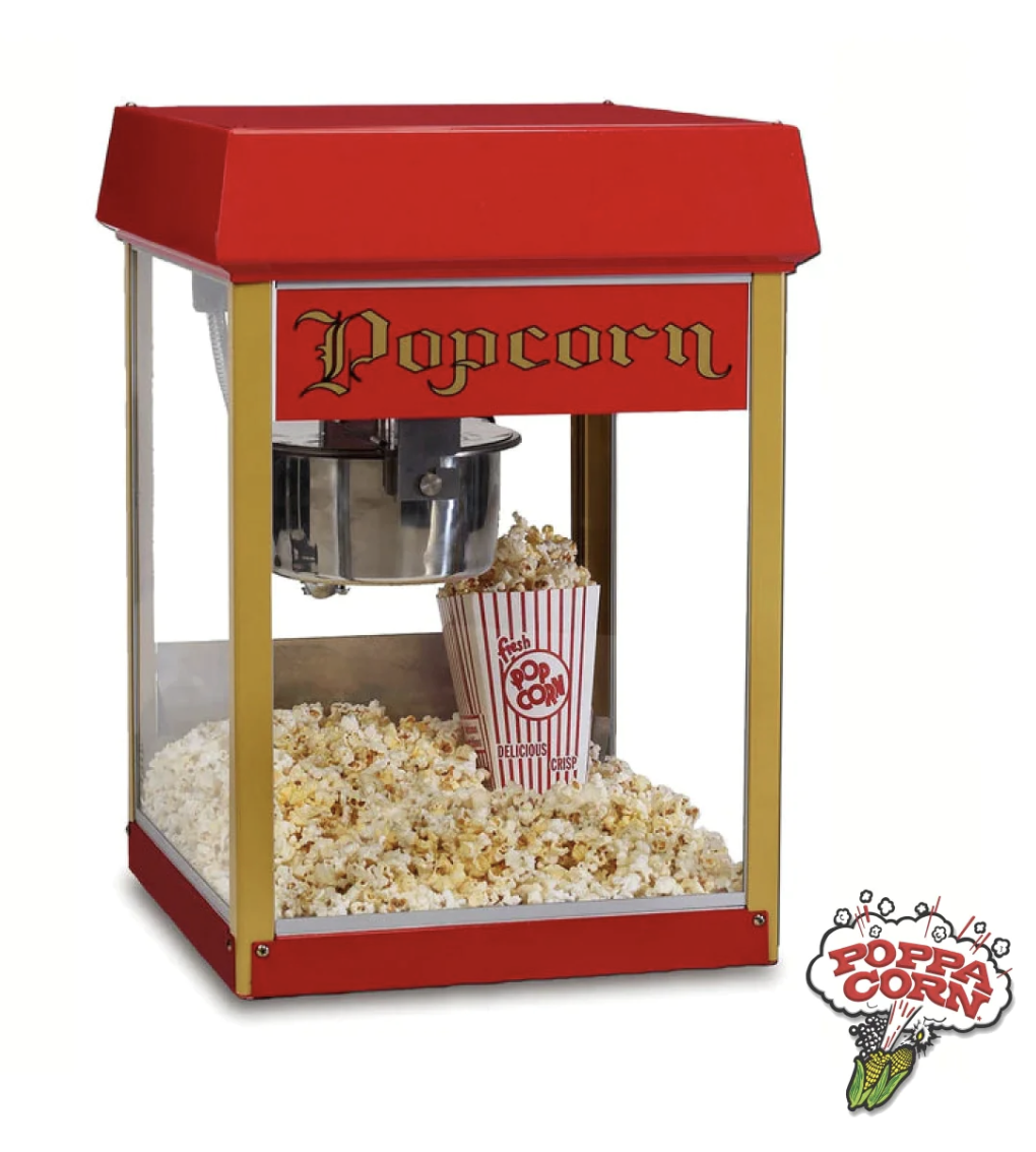 Red Fun Pop 4-oz. Popcorn Machine GM2404 Red Fun Pop 4-oz. Popcorn Machine GM2404