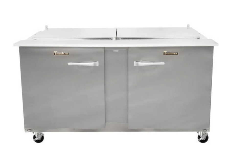 Traulsen UST6012-LR Double Door 60" Refrigerated Sandwich Prep Table