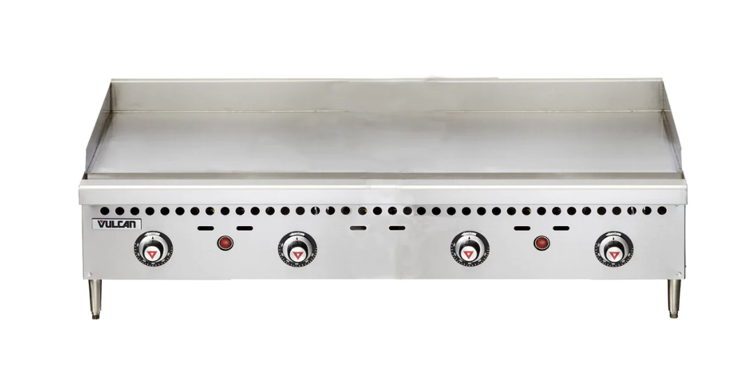 Vulcan VCRG48-M1 Natural Gas/Propane 48" Griddle with Manual Controls