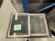 Omcan Glass Top Ice Cream Freezer