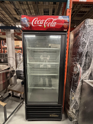 True Sinlge Door Coke Fridge Glass