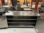 72" Stainless Steel Plate Cabinet with Doors Heated 72" Stainless Steel Plate Cabinet with Doors Heated