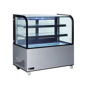 EFI 48″ Curved Glass Floor Refrigerated Bakery Case CGCM-4848 EFI 48″ Curved Glass Floor Refrigerated Bakery Case CGCM-4848
